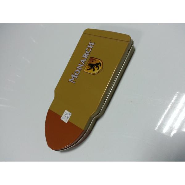Yellow Geometry Pencil Tin Box Tinplate Containers For Stationery Packaging