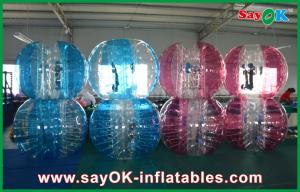 Wholesale Outdoor Inflatable Games Inflatable Toys Bumper Ball Soccer Bubble , Inflatable Human Hamster Ball from china suppliers