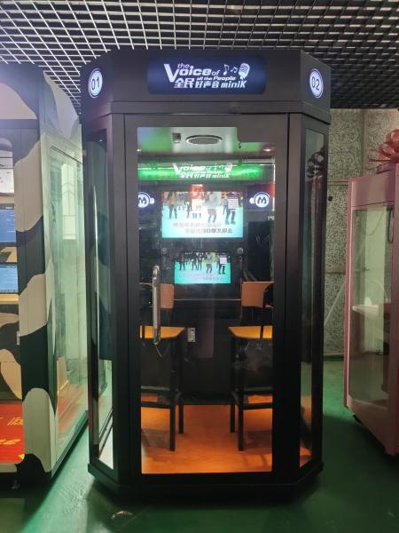 Quality Customizable Coin Operated Arcade Machine Karaoke Arcade Machine Mini KTV for sale