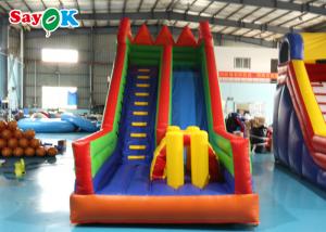 China Indoor Inflatable Slide Anti UV Water Resistant Big Inflatable Bouncer Slide For Playground on sale
