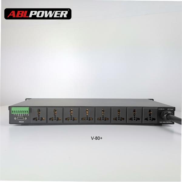 Color Touch Screen AC110V 13A Power Sequencer Controller