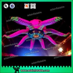 China Led Changing Light Inflatable Model Inflatable Flower For Wedding Decoration on sale