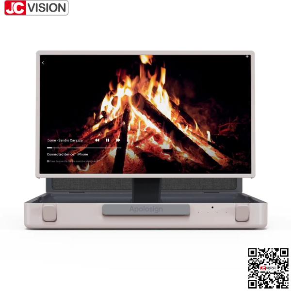JCVISION 27" briefcase monitor Touch Screen Android 12 System Smart screen suitcase