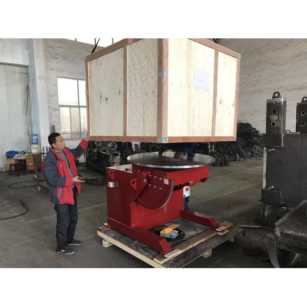 1200kg Capacity Automatic Welding Positioner ISO Rotary Welding Positioner