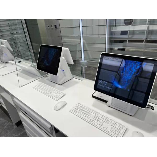 15" 15.6" Touch Self Service Automatic Payment Machine Wifi 1366x768P PC POS Monitor