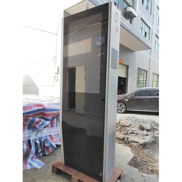 55-inch vertical screen, rainproof, waterproof, lightning-proof, anti-theft, high-definition outdoor advertising machine