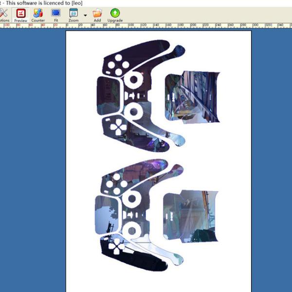 Portable A3 Vinyl Sticker Laser Cutting Machine For Mobile Phone Shop