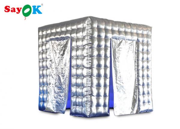Quality Inflatable Party Tent Water Resistant Inflatable Led Photo Booth For  Advertising / Promotion for sale