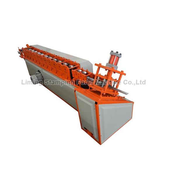 8kw Plc Shelf Column Metal Roll Forming Machine For Building Materials Supermarket