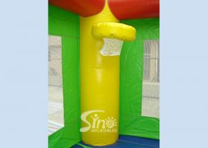 Wholesale Bright Colored Small Inflatable Bouncy Castles With Slide for Children from china suppliers