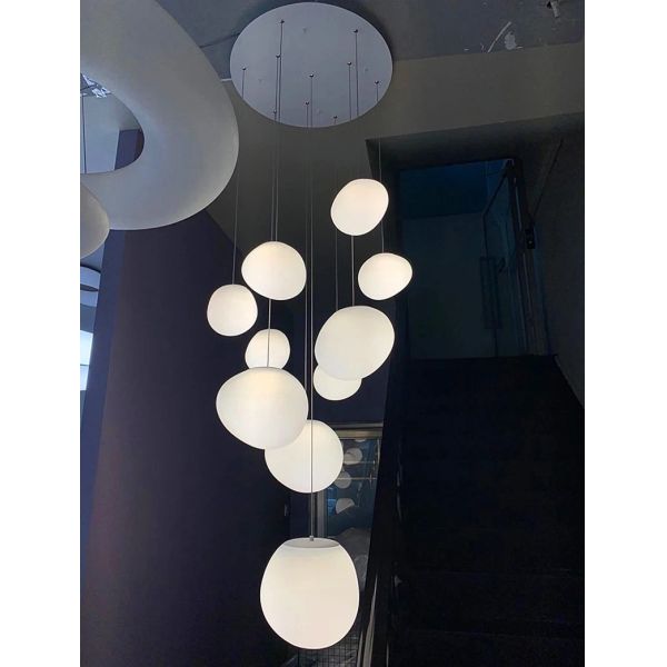 Modern Ceiling Chandeliers Creative Staircase Pendant Light(WH-NC-128)