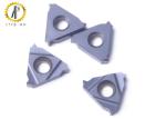 ISO Metric Threading Tools Tungsten Carbide Inserts High Dimensional Precision
