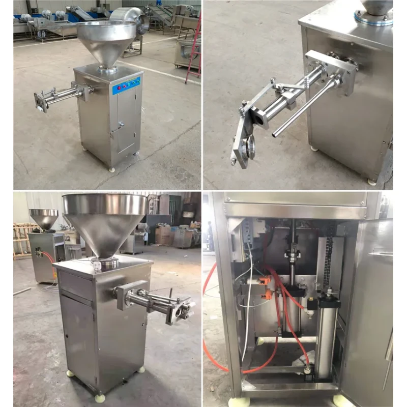 Easy Operation Sausage Maker Machine with 3 Size Casing Tubes