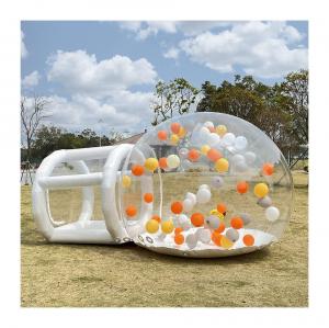 Wholesale PVC Outdoor Inflatable Bubble Tent Clear Inflatable Lawn Tent Dome Shape from china suppliers
