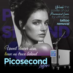 Wholesale Oem Professional Picosecond Laser Removal Nd Yag Laser Picolaser Tattoo Removal Machine from china suppliers