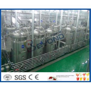 Wholesale Tubular UHT Sterilizing Mango Processing Line With Aseptic Filling Machine from china suppliers