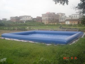 Wholesale Giant Inflatable Water Pool With CE Air Pump For Rental Business from china suppliers