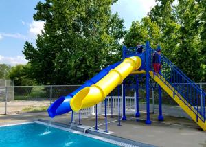 Wholesale Fiberglass Swimming Pool Water Park Slide Tubes Small Occupation Land from china suppliers