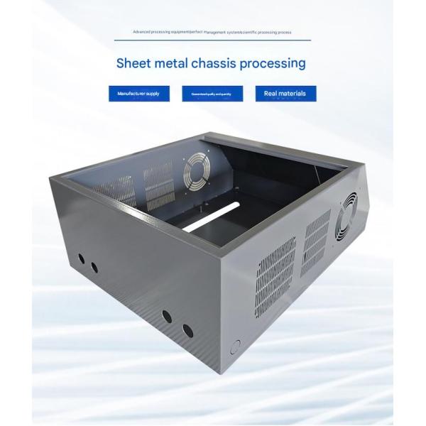 Fastening And Laser Cutting In Sheet Metal Processing With Sandblasting Treatment Home energy storage chassis shell