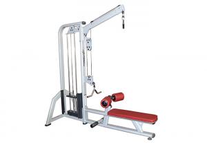 China Indoor Life Fitness Workout Machines / Lat Pulldown Machine Combined With Seated Row on sale