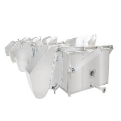 China Small Continuous High Pressure Deep Fryer Electric Hot Air Fryer for sale