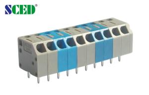 Wholesale 3.50mm Clamp Spring Terminal block , 5A Electrical Terminal Blocks from china suppliers