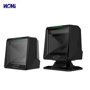 F Fixed 2D Desktop Omnidirectional Barcode Scanner Platform with Base Stand