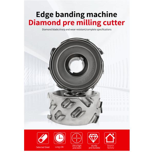 Diamond Pre Milling Cutter Engraving Machine Accessories For Edge Banding Machine