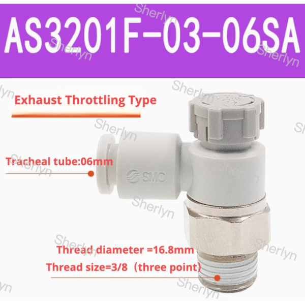 SMC Pneumatic Control Valve AS2201F-02-04S