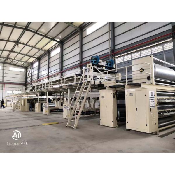 Dpack corrugator 3 Ply Steam Heating Type Corrugated Paperboard Production Line WJ200-2200