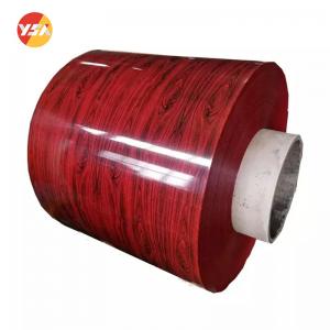 Wholesale Factory Price Wood Grain Aluminum Coil Roll Color Coated Cold Rolled Coil from china suppliers