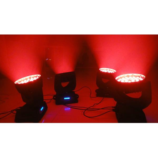 LCD Display LED Zoom Moving Head Light / Platinum Wash LED Zoom Large Smooth Scan