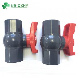 China Glue Connection Form PVC Octagonal Ball Valve Water Valve for Industrial Applications on sale