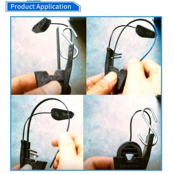 Drop S Type Fibra Hook Clamps Fitting
