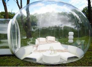 Wholesale Outdoor Single Tunnel Inflatable Bubble Tent ,  3.8M*2.6M Transparent Bubble Tent  from china suppliers