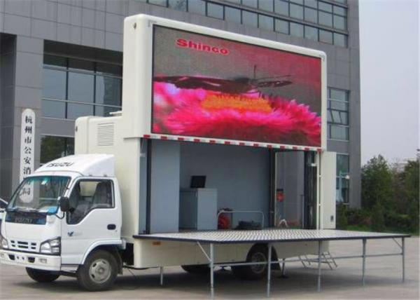 Quality Outdoor Mobile Truck Mounted LED Screen P10mm for Commercial Advertising for sale