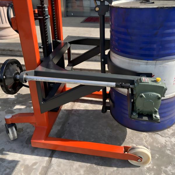 Effortlessly Handle Heavy Loads Drum Stacker Lifter For Material Handling Needs