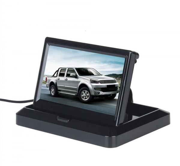 Quality 5'' Foldable Car Rear View Monitor Compact Structure Easy Installation for sale
