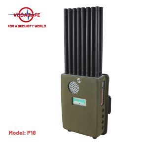 Wholesale Portable 18 Bands Cellphone Signal Jammer UHF VHF Lojack With Rechargeable Battery from china suppliers