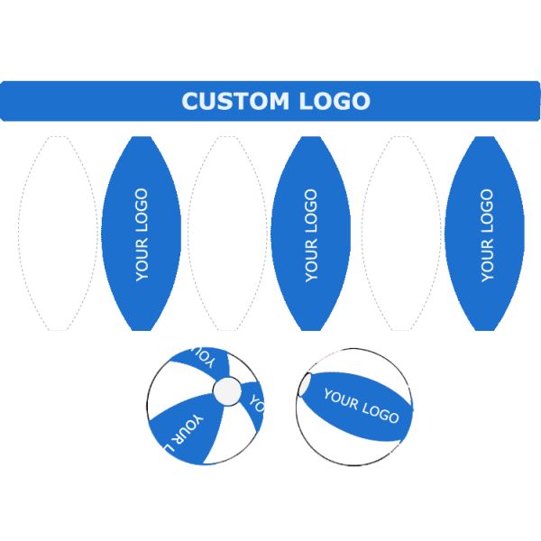 Custom Logo Beach Balls - Eco-thick PVC Inflatable Pool Balls CE/EN71 Certified for Summer & Events