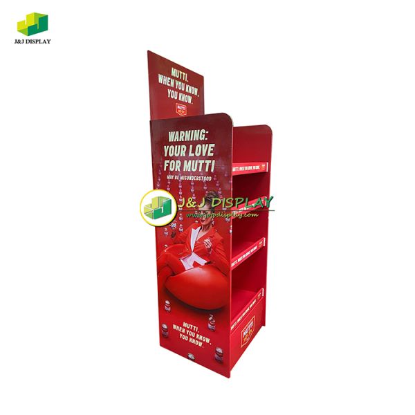 Lightweight Cardboard Display Units for POP UP / Advertising Floor Display Stand