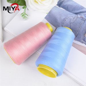 Wholesale Colored 3000Y 40/2 Spun Polyester Thread Dyed Pattern from china suppliers