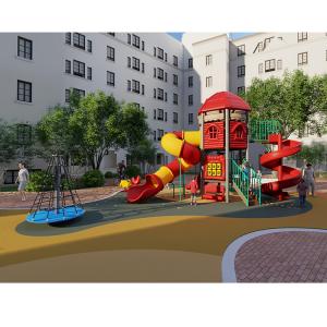 China Children Outdoor Custom Playground Slides Commercial Kids Anti Rust on sale
