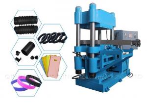 China Plate Rubber Vulcanizer Rubber Making Machine To Manufacture PVC EVA Foam Carpet on sale