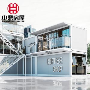 China Detachable Container House Prefabricated Steel Structure Villas with OEM/ODM Service on sale