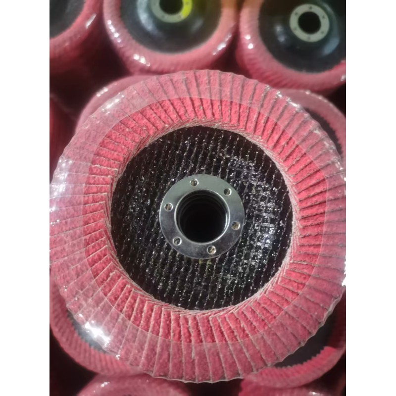 Full Coverage Ceramic Abrasive Flap Wheel Durable Sanding Disc for Angle Grinder