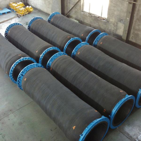 Custom Thickness Marine Dredging Flexible Hose High Strength Anti Corrosion