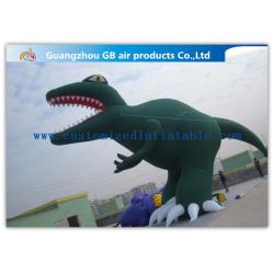 China Green Inflatable Cartoon Characters Decoration Large Inflatable Dinosaur Model for sale