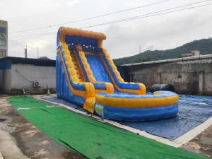Wholesale 0.55mm PVC Inflatable Water Slide Blow Up Jumping Slide from china suppliers