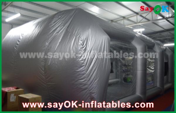 Quality Inflatable Car Tent Waterproof Inflatable Air Tent / PVC Inflatable Spray Booth For Car Paint Spraying for sale